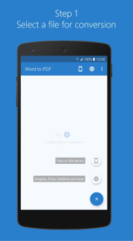 Baixar Word to PDF Emprego para Android captura de tela 2