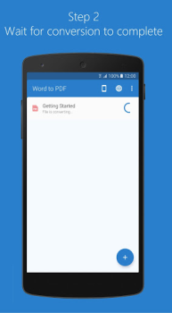 Baixar Word to PDF Emprego para Android captura de tela 3