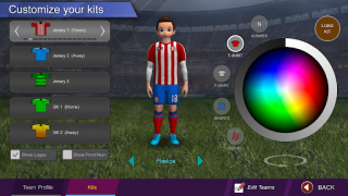 Baixar Pro League Soccer Jogos de esporte para Android captura de tela 3