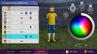 Baixar Pro League Soccer Jogos de esporte para Android captura de tela 4
