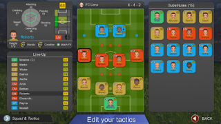 Baixar Pro League Soccer Jogos de esporte para Android captura de tela 5