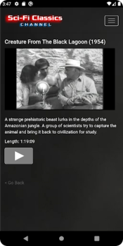 Baixar Sci-Fi Classic Movies Channel Entretenimento para Android captura de tela 4
