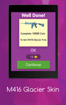 Baixar M416 Glacier Skin Quebra-cabeças para Android captura de tela 2
