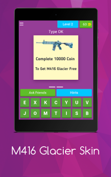 Baixar M416 Glacier Skin Quebra-cabeças para Android captura de tela 3