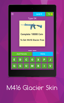 Baixar M416 Glacier Skin Quebra-cabeças para Android captura de tela 4