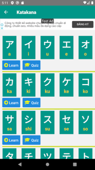 Baixar Kana App Educação para Android captura de tela 6