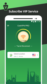 Baixar Cool VPN Pro: Secure VPN Proxy Ferramentas para Android captura de tela 4
