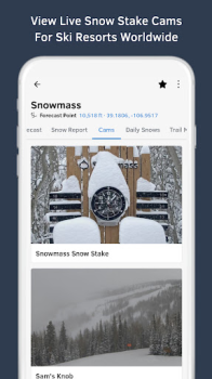Baixar OpenSnow: Weather & 3D Maps Clima para Android captura de tela 5