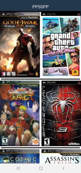 Baixar PSP PS2 - Games Emulator Entretenimento para Android captura de tela 3