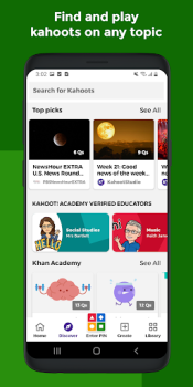 Baixar Kahoot! Play & Create Quizzes Educação para Android captura de tela 5