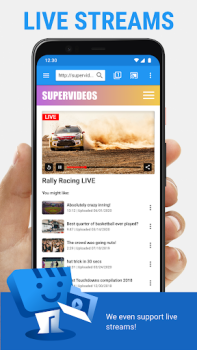 Baixar Web Video Cast Editores e Reprodutores de Vídeo para Android captura de tela 5