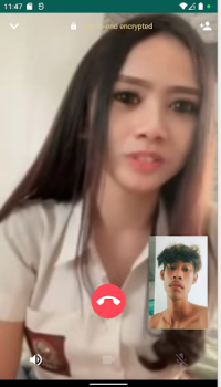Baixar Video Call Cewek Sma Entretenimento para Android captura de tela 4