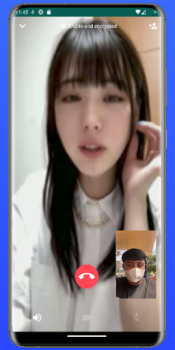 Baixar Video Call Cewek Jepang Cantik Entretenimento para Android captura de tela 6