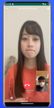 Baixar Video Call Cewek Jepang Cantik Entretenimento para Android captura de tela 7
