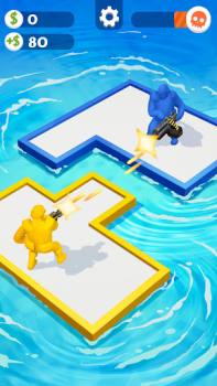 Baixar War of Rafts: Crazy Sea Battle Arcade para Android captura de tela 2