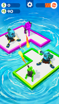 Baixar War of Rafts: Crazy Sea Battle Arcade para Android captura de tela 3