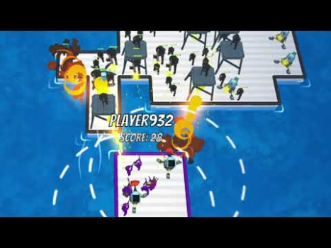 Baixar War of Rafts: Crazy Sea Battle Arcade para Android captura de tela 8