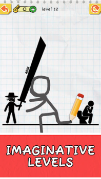 Baixar Draw 2 Save: Stickman Puzzle Quebra-cabeças para Android captura de tela 6