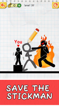 Baixar Draw 2 Save: Stickman Puzzle Quebra-cabeças para Android captura de tela 7