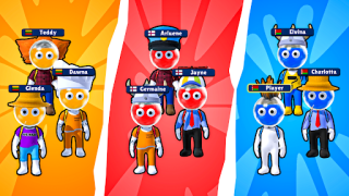 Baixar Dye Hard - Color War Jogos de ação para Android captura de tela 4