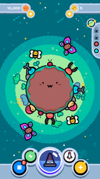 Baixar Idle Pocket Planet Simuladores para Android captura de tela 3