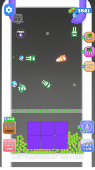 Baixar Guns and Bounce Quebra-cabeças para Android captura de tela 6