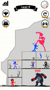 Baixar Stick Fight: Batalha sem fim Estratégias para Android captura de tela 7