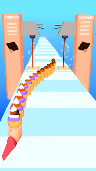 Baixar Ice Cream Stack Runner Games Arcade para Android captura de tela 4