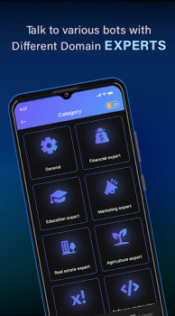 Baixar Chat GPT: GPT based AI ChatGOD Emprego para Android captura de tela 2