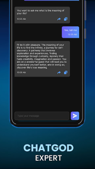 Baixar Chat GPT: GPT based AI ChatGOD Emprego para Android captura de tela 4
