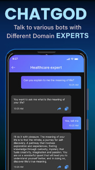 Baixar Chat GPT: GPT based AI ChatGOD Emprego para Android captura de tela 7
