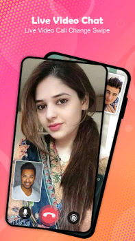 Baixar Live Video Call - Global Call Entretenimento para Android captura de tela 2