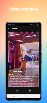 Baixar InSaver - Video Downloader Social para Android captura de tela 3