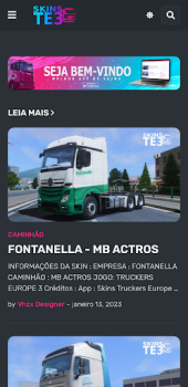 Baixar Skins Truckers Of Europe 3 Entretenimento para Android captura de tela 2