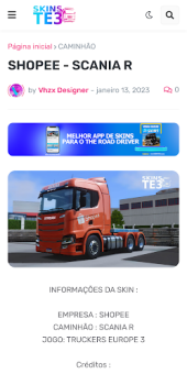 Baixar Skins Truckers Of Europe 3 Entretenimento para Android captura de tela 3