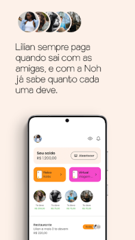 Baixar Noh: Conta Conjunta do Casal Finanças para Android captura de tela 2