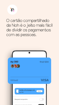 Baixar Noh: Conta Conjunta do Casal Finanças para Android captura de tela 3