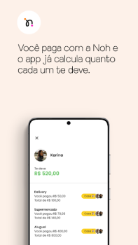 Baixar Noh: Conta Conjunta do Casal Finanças para Android captura de tela 4