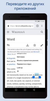 Baixar Lingvo Dictionaries Offline Livros e Referências para Android captura de tela 6