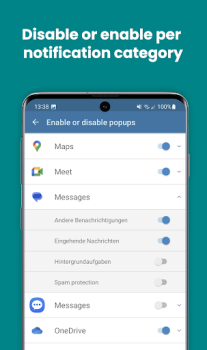 Baixar Disable Notification Popups Ferramentas para Android captura de tela 4