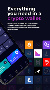 Baixar Klever Wallet: Bitcoin, Crypto Finanças para Android captura de tela 2