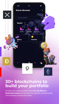 Baixar Klever Wallet: Bitcoin, Crypto Finanças para Android captura de tela 3