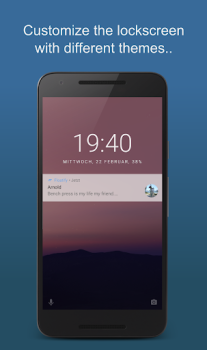 Baixar Floatify Lockscreen Personalização para Android captura de tela 2