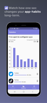 Baixar one sec | screen time + focus Emprego para Android captura de tela 2