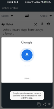 Baixar O'zbekcha-arabcha tarjimon Educação para Android captura de tela 4