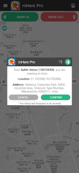 Baixar mHere Pro Negócios para Android captura de tela 4