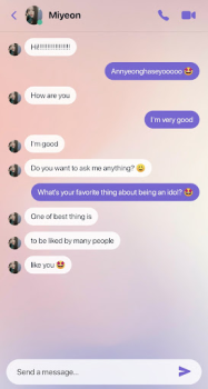 Baixar (G)I-DLE Fake Video Call, Chat Entretenimento para Android captura de tela 3