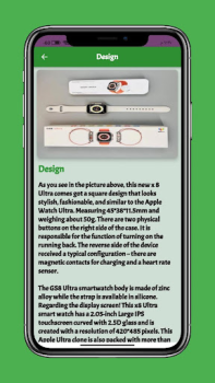 Baixar x8 ultra smart watch Guide Educação para Android captura de tela 3