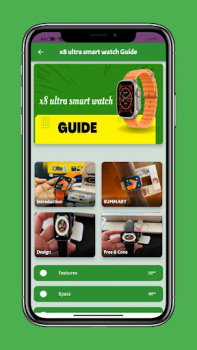 Baixar x8 ultra smart watch Guide Educação para Android captura de tela 7