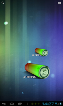 Baixar 3D AA Battery Widget Ferramentas para Android captura de tela 3